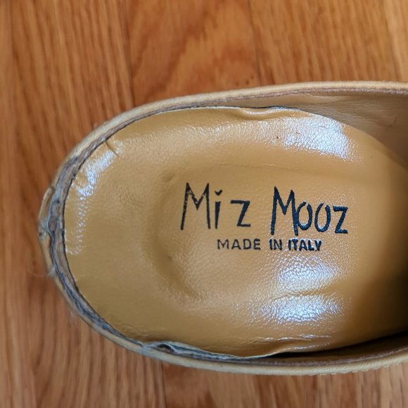 Miz Mooz Cream Tan Heels - Picture 10 of 15